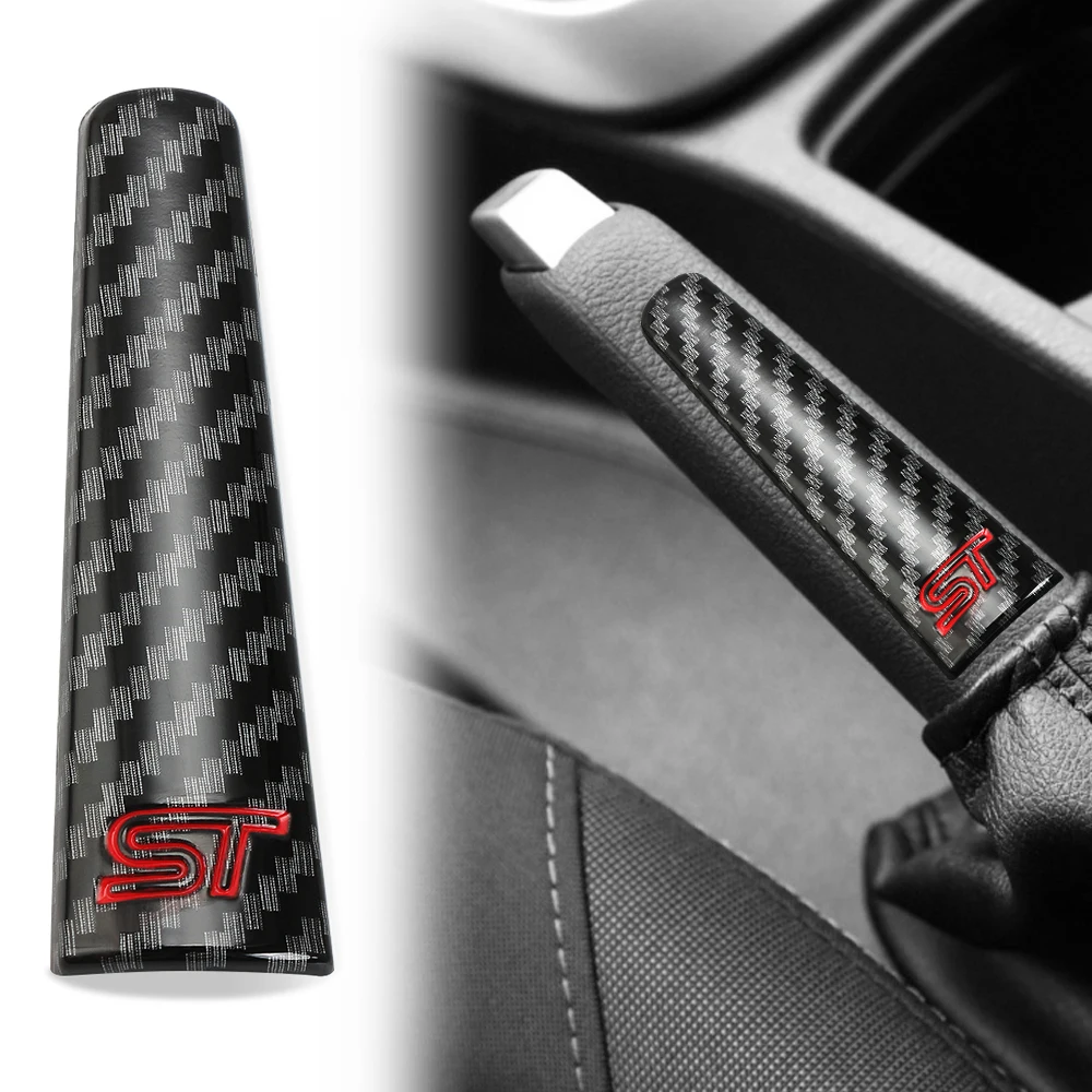 ABS хромированный ручной тормоз ручка Крышка отделка наклейка украшение для Ford Focus