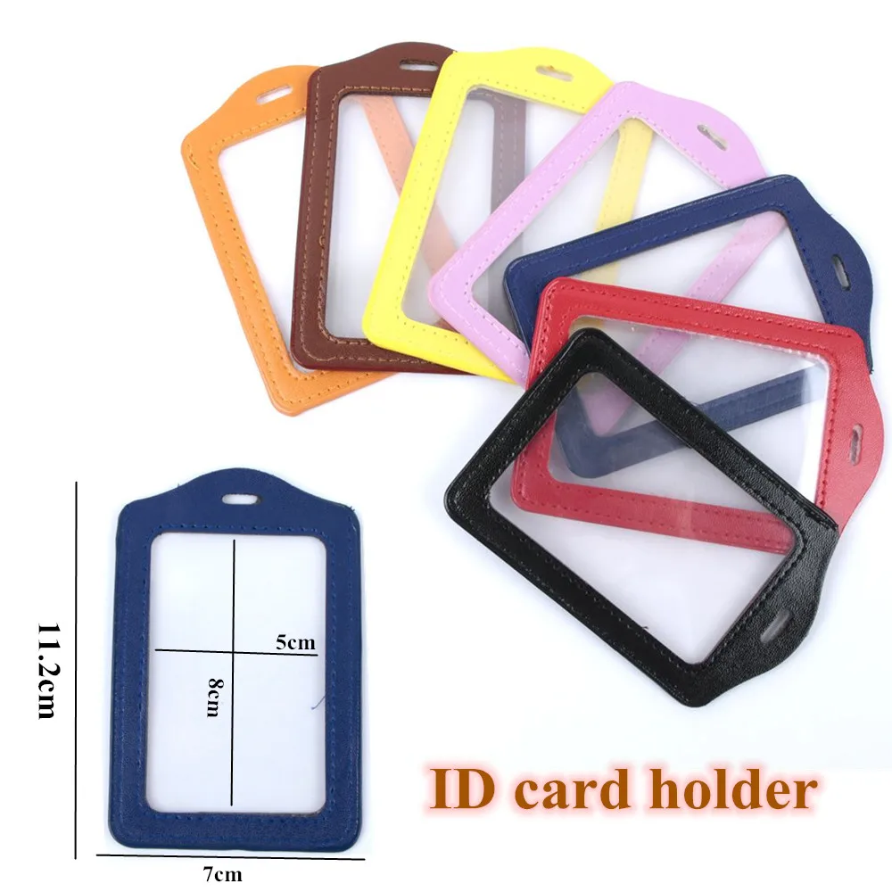 Держатель для ID Карты мужской чехол делового значка прозрачный сотрудника