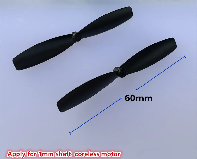 10 пар пропеллер длиной 60 мм для N20/N30/N40/N50 1 лопасти вала двигателя DIY ~ - купить по