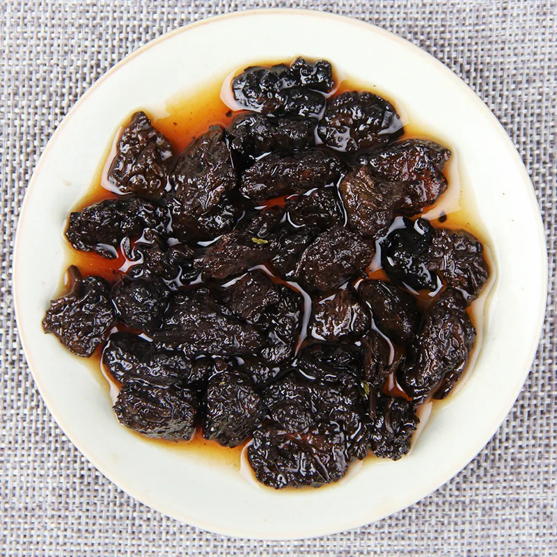 500g China Yunnan Ripe Pu-erh Tea Classic Glutinous Rice Cooked Loose Pure Material Green Food for Health | Дом и сад