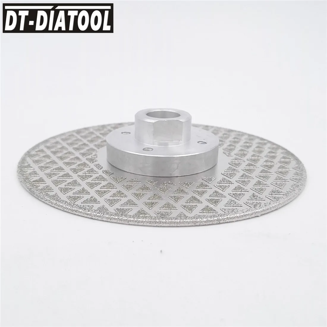 DT-DIATOOL 1 шт. 4," /5"/" /9" двусторонний алмазный отрезной диск с электролитическим покрытием и шлифовальный диск гранит мраморный диск круглопильного станка камнерезный диск