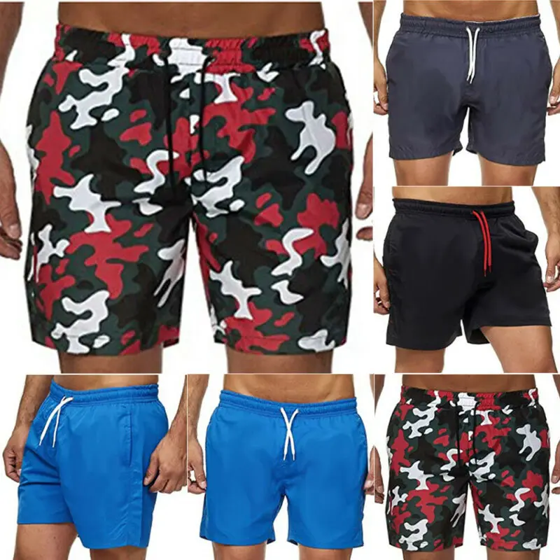 

Летние Для мужчин пляжные штаны для Фитнес дышащий бюстгальтер без косточек для бега спортивные шорты для спортивного зала