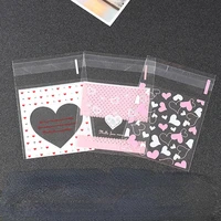 cookies food candy bags gift samples jewelry love opp self adhesive sealed bags