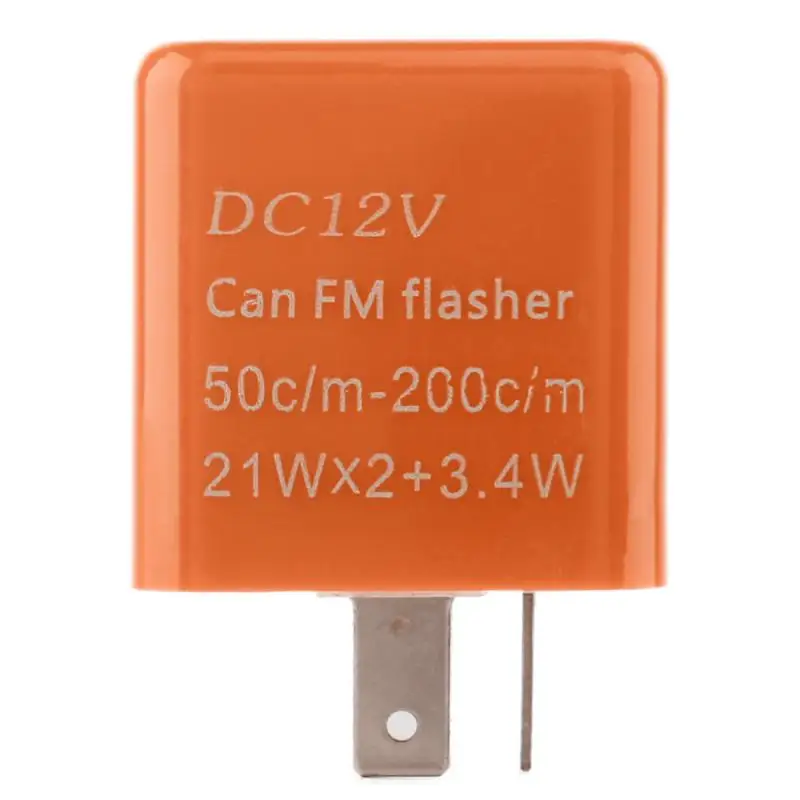 1 шт 12V 2 Pin Универсальный светодиодный проблесковый маячок частотное реле