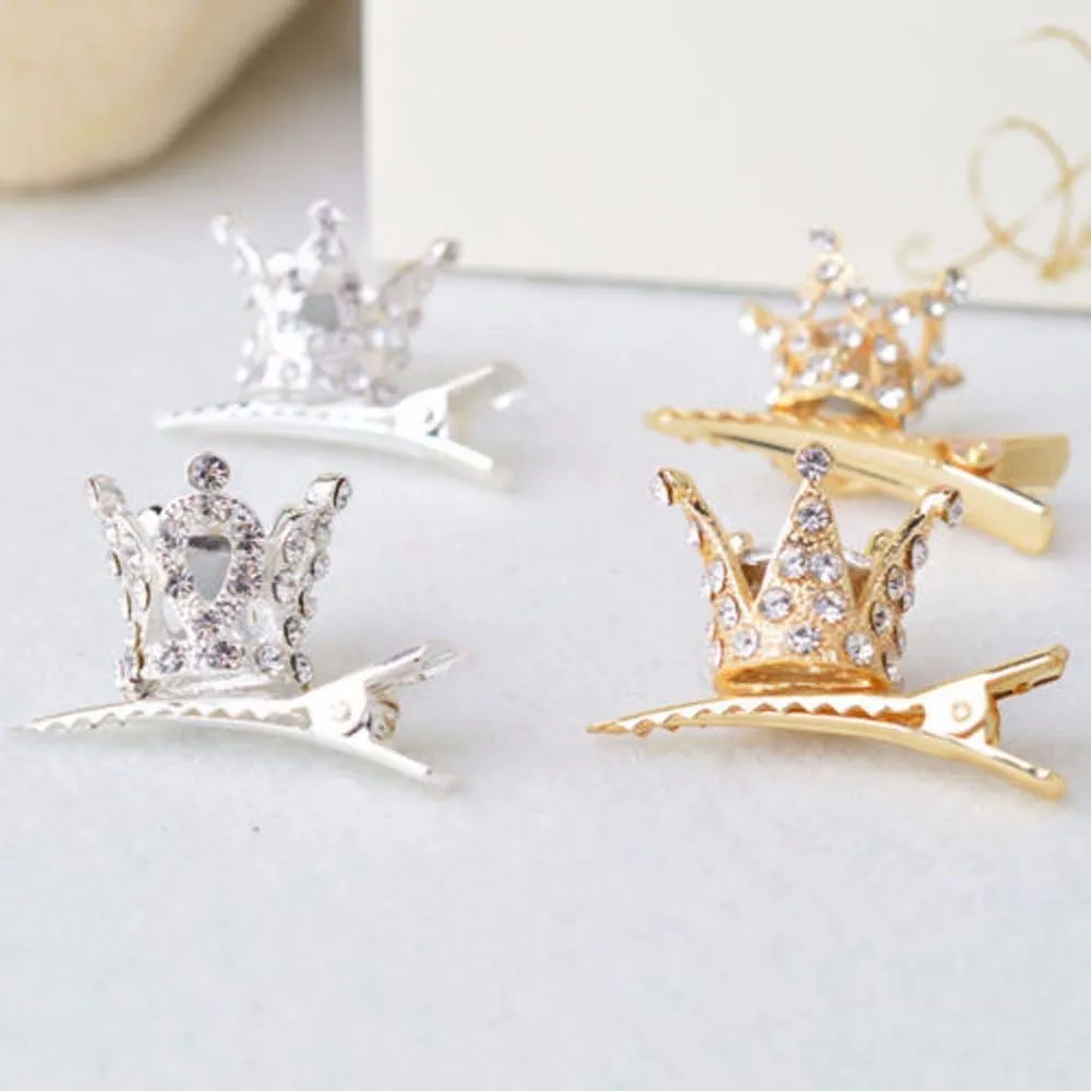 

1 шт. Новое поступление, вечерние заколки для волос с блестками в виде короны аллигатора, модные подарочные украшения для волос, аксессуары д...