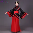 Женское платье Hanfu, традиционные костюмы для сцены, танцевальное платье в китайском стиле Тан, костюм для выступлений, женское платье чонсам