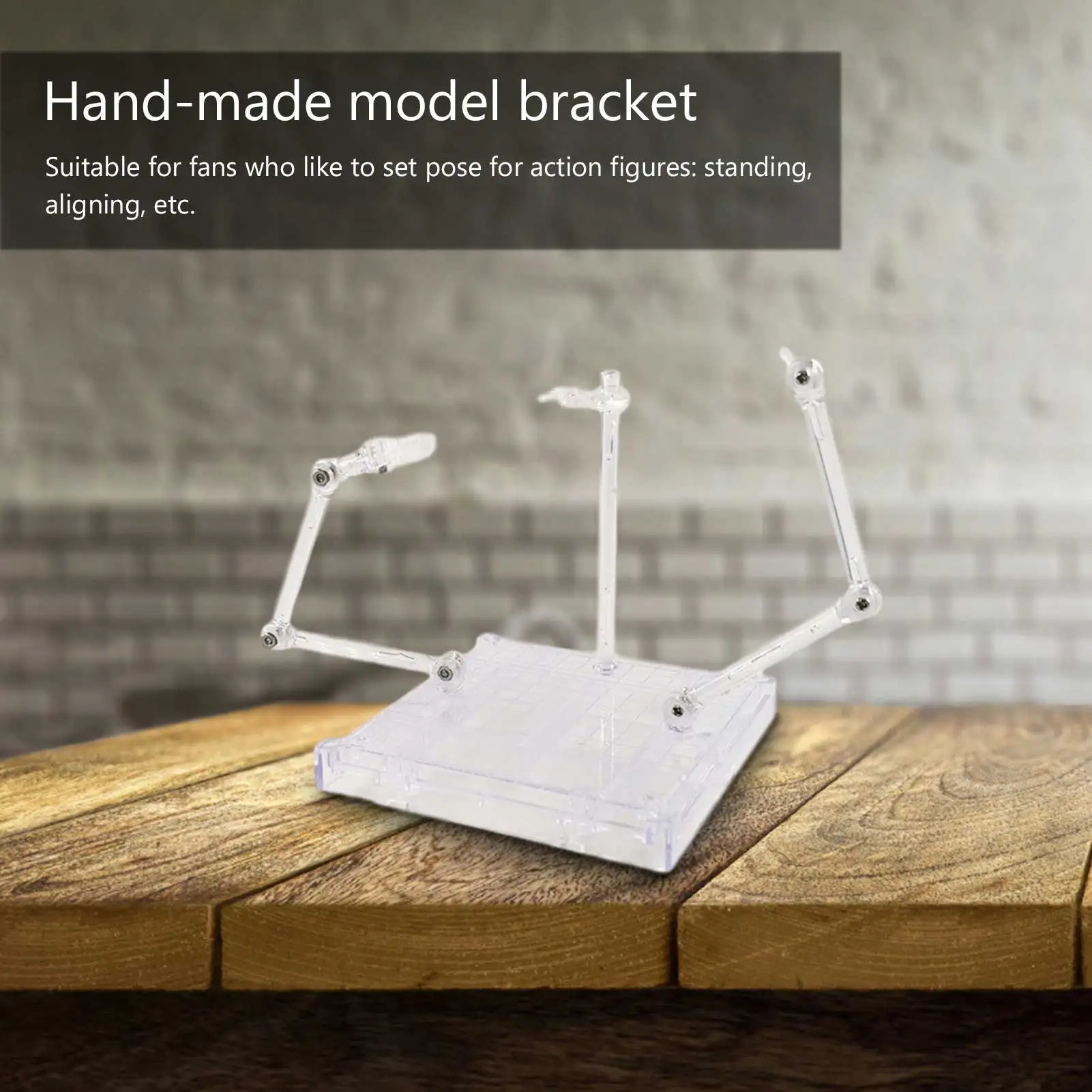 Фигурка в сборе держатель дисплея прозрачный 7 дюймов кукла модельный зажим