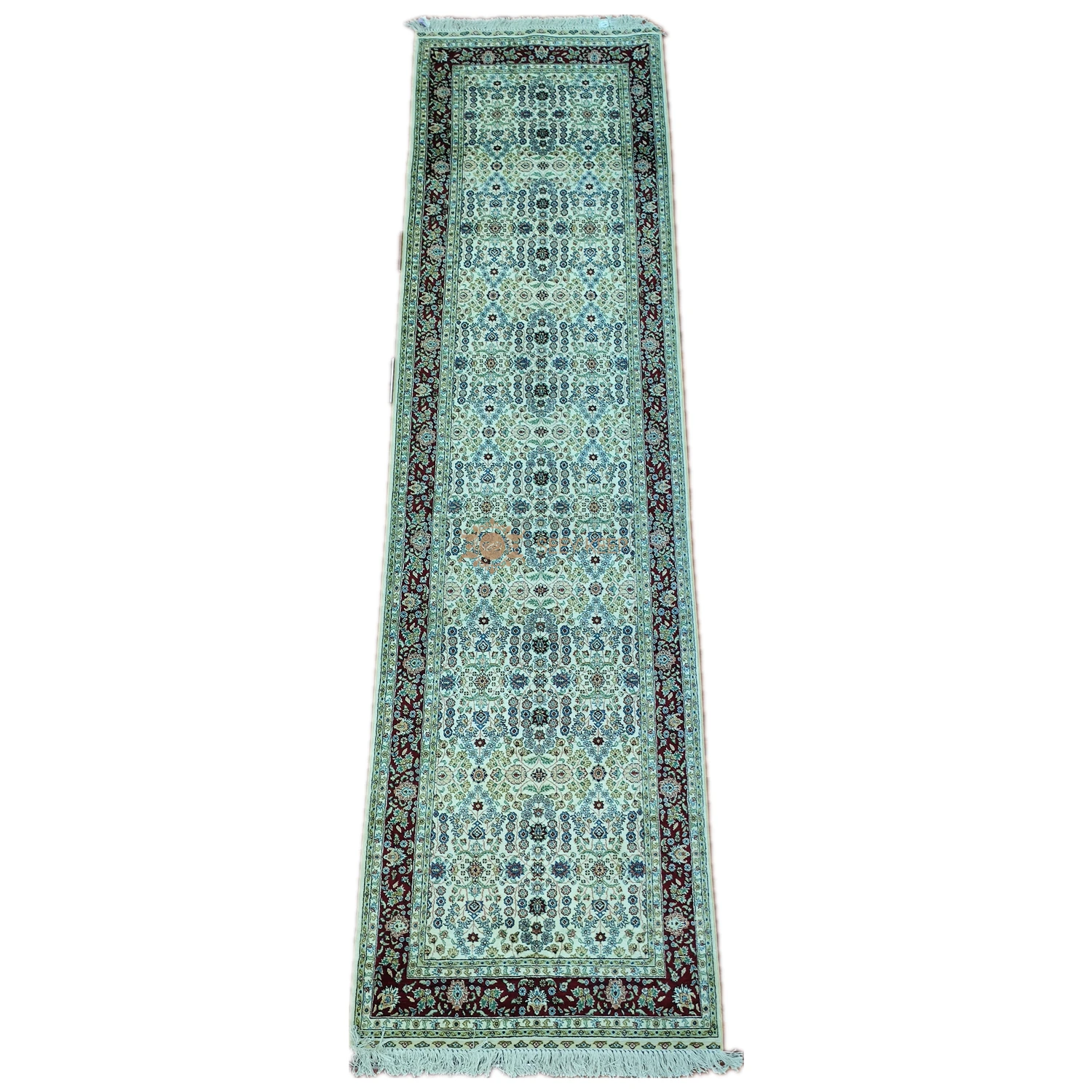 Seeykeep™2.5x10ft прямоугольник из чистого шелка ручной работы Шелковый уникального