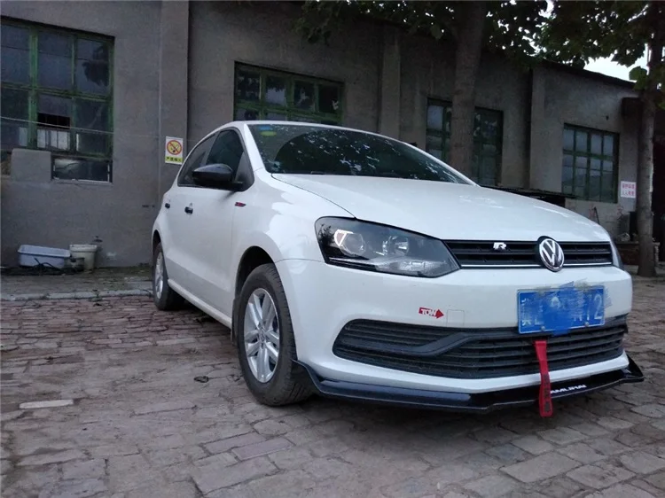 Задний спойлер для корпуса Volkswagen POLO 2014-2018 задний ABS диффузор переднего бампера |