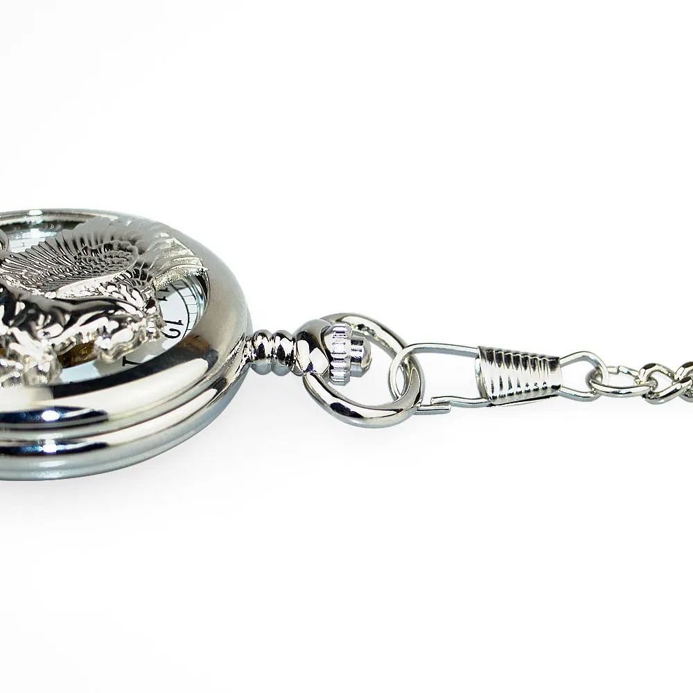 Высокое качество старинные антикварные Fly лошадь ручной Ветер Белое золото