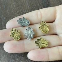 junkang 15pcs evil eye palm st benedict medal cross bead attachment jewelry making diy handmade accessories