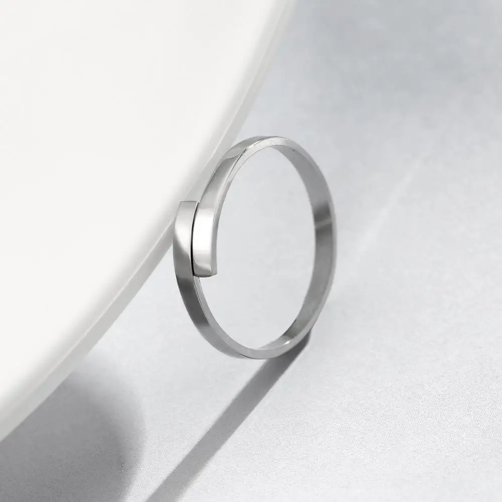 Laramoi Индивидуальные женские кольца на палец золотого цвета и кольцо из