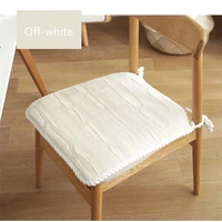 45x45cm solid color plush cushion dining garden home kitchen office chair cushion cushion