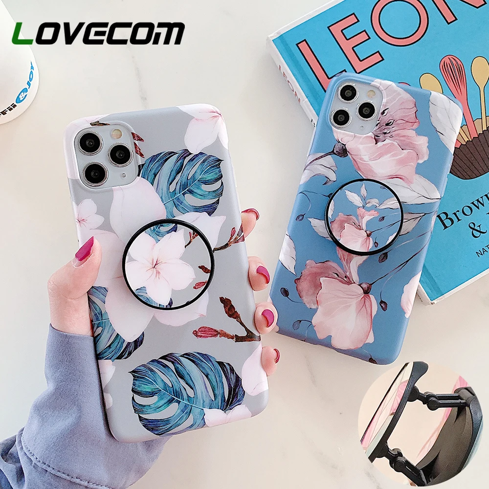 Чехол для телефона в стиле ретро с банановым листом и цветами iPhone 11 Pro Max XR XS 7 8 6S Plus