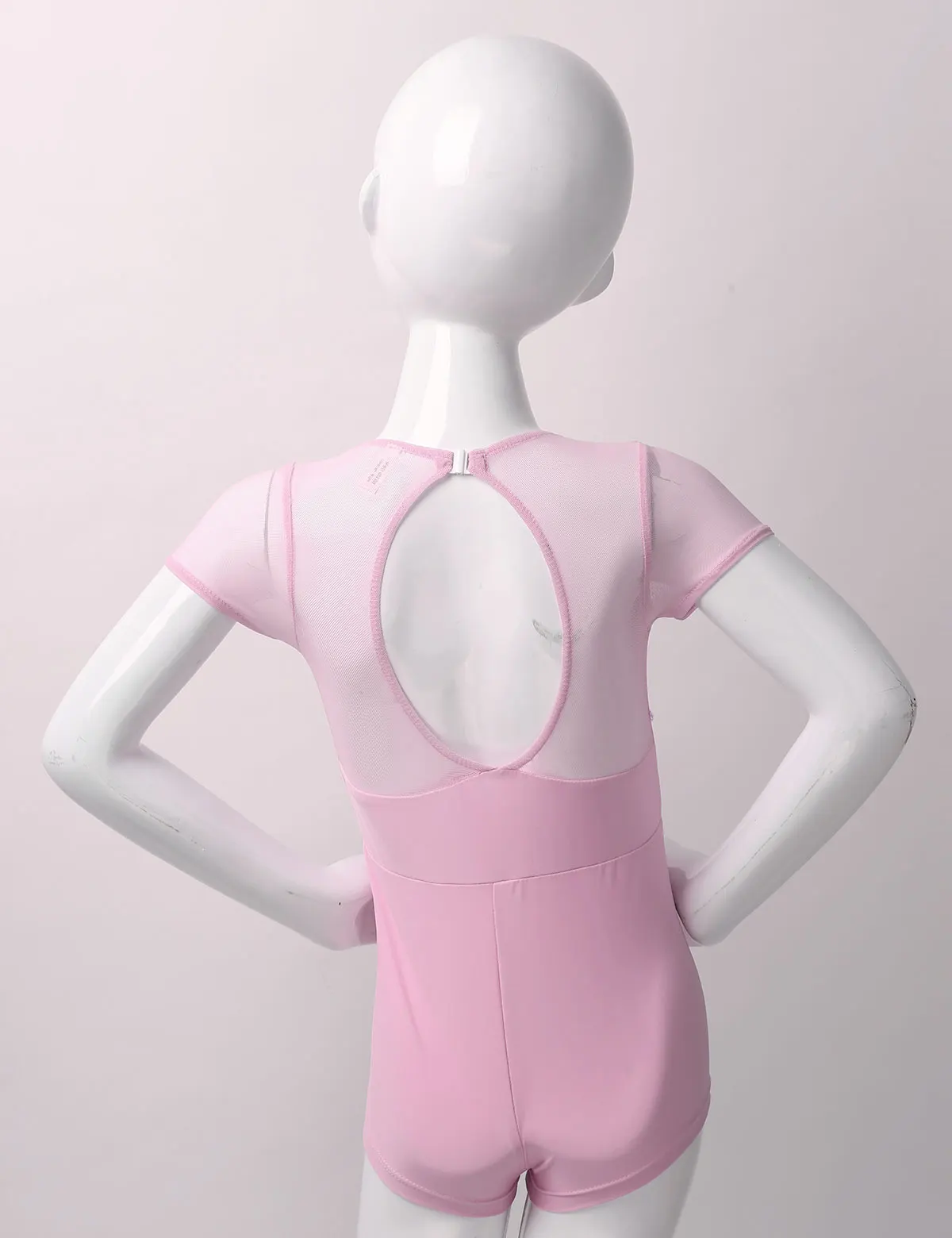 Детские спортивные боди для девочек с вырезами спереди балета гимнастики трико