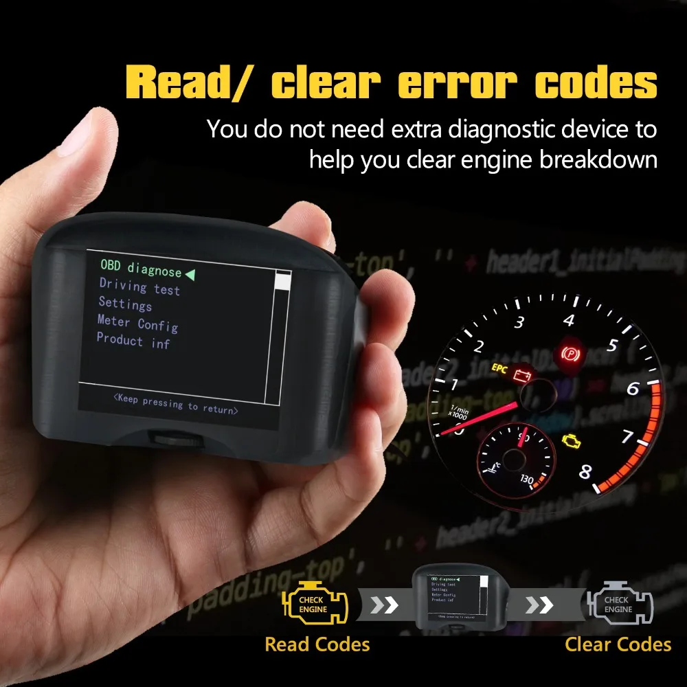 AUTOOL X50plus X50pro X60 Автомобильный дисплей HUD Дисплей автомобильный проектор OBD 2 калибра цифровой спидометр диагностический инструмент