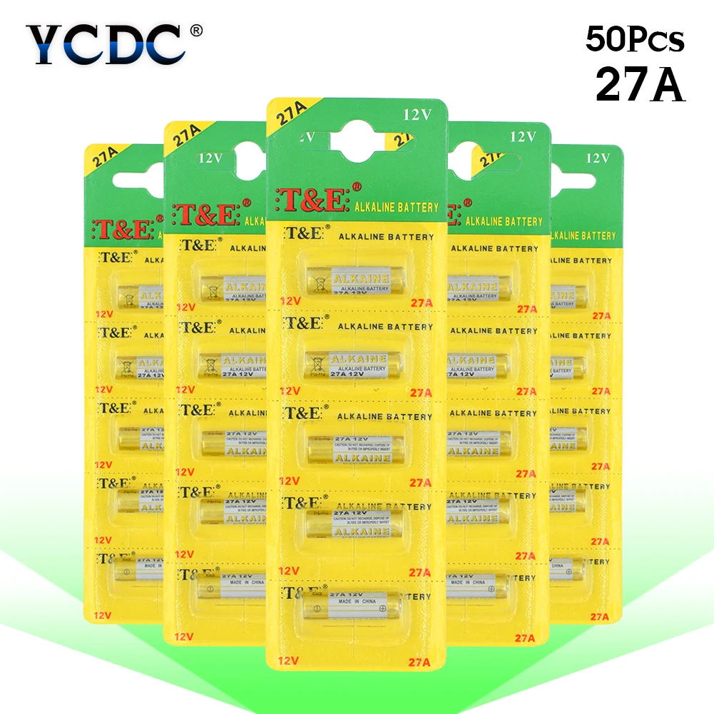 Сменные батареи 5 x 27A 12V щелочные G27A MN27 MS27 GP27A батарея для дистанционного
