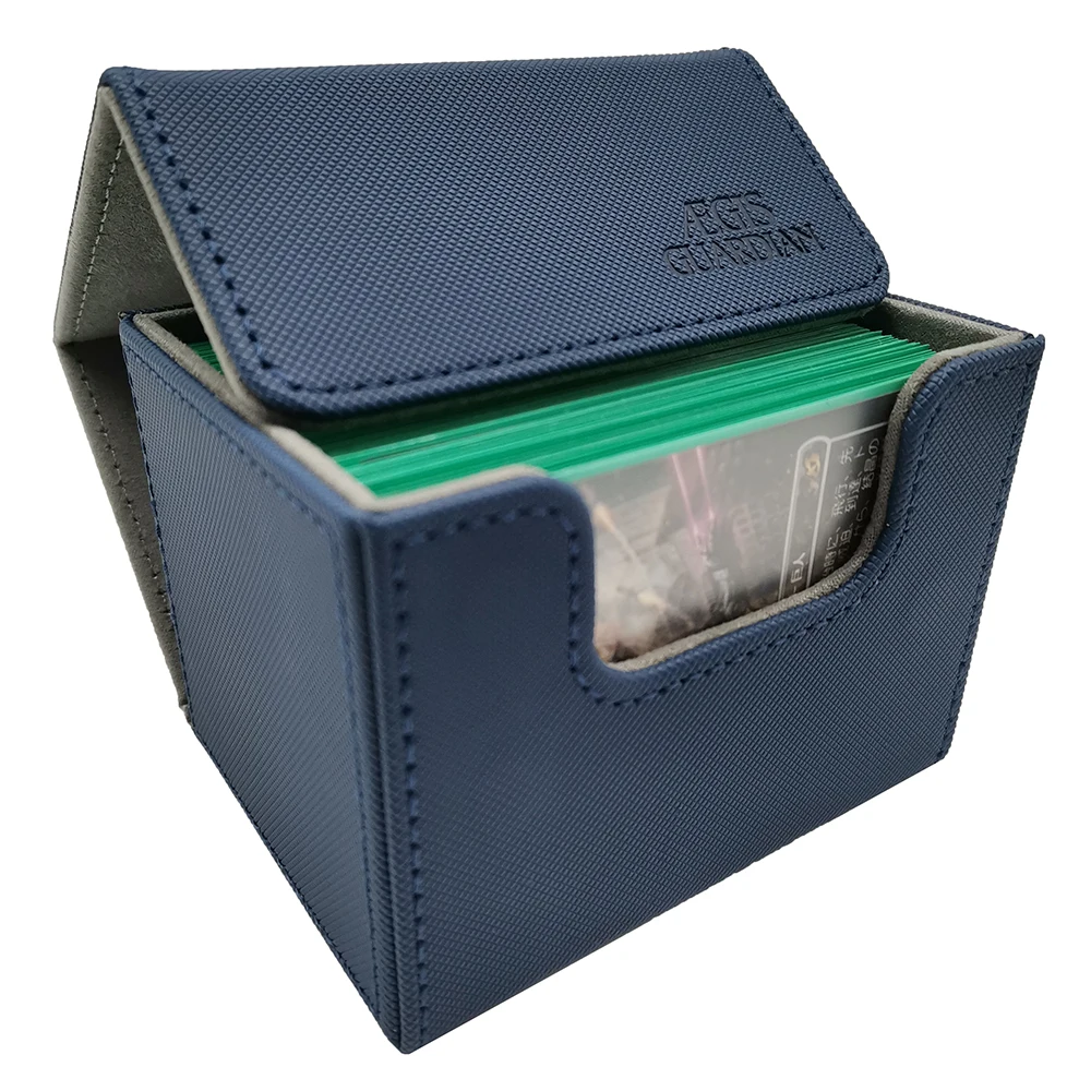 100 + боковое открытие Magic/Pokemon/YuGiOh Чехол для колоды TCG коробка карт: