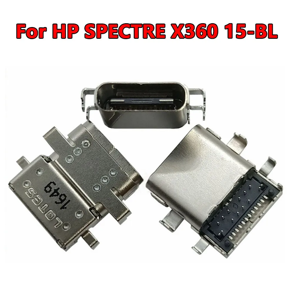 

2-20PCS USB Type C Connector Jack Charging Port Socket Repair Parts For HP Spectre X360 15-BL Laptop USB-C Power Dock