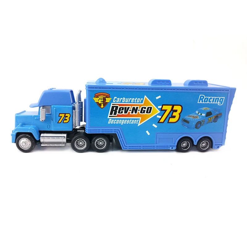 Disney Pixar Cars Mack Uncle No.73 Rev-N-GO Truck 1:55 Diecast Toy Car Model Loose New Kids Boy Xmas Gift Free Shipping |