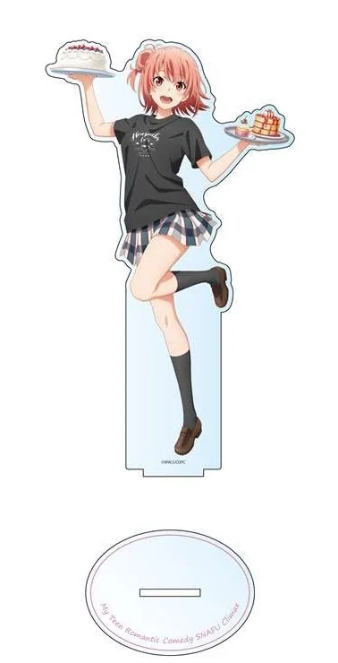 

Cartoon Anime Acrylic Stand Figure Model Toy My Youth Romantic Comedy Is Wrong, As I Expected Hikigaya Yukinoshita Yukino Gifts