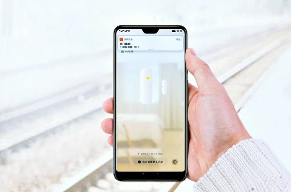 Knewfun умный дом автоматизация Wi-Fi двери магнитный датчик окна приложение управление Android IOS безопасности оповещения Alexa/Google совместимый