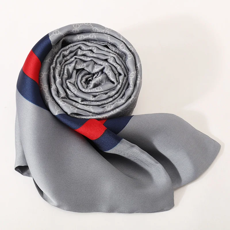 Шарф Winful мужской модный роскошный брендовый с принтом шарф из искусственного