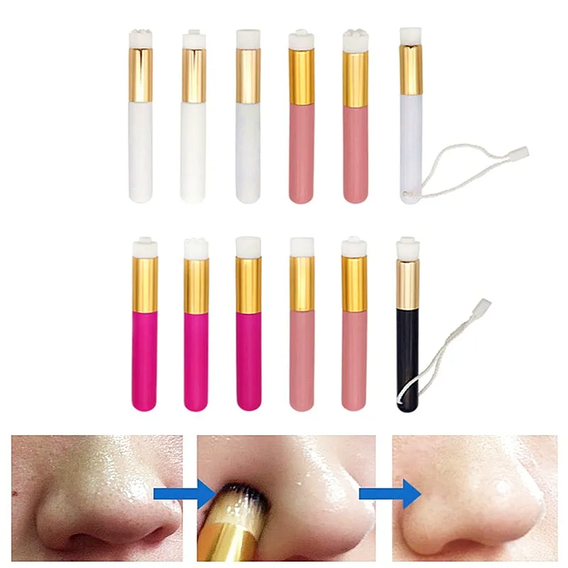 1 шт. рассеивающая щетка для носа и черных точек щетки глубокого очищения пор