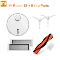 hot xiaomi mijia robot vacuum cleaner 1s for home automatic sweeping dust sterilize smart planned wifi mijia app remote control