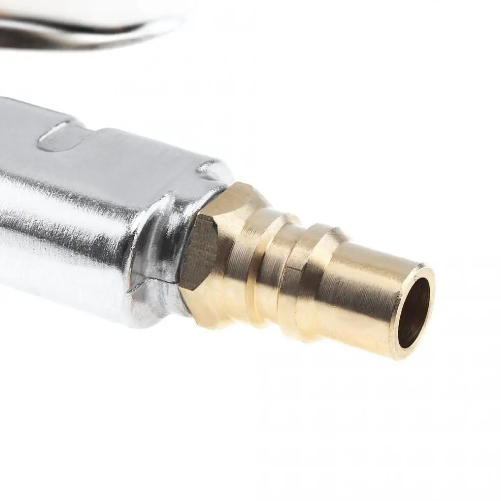 

TL-128-989 Mini Pneumatic Blowing Dust Gun Tool with 7.5mm Air Inlet Port and 10cm Replacement Long Nozzle for Cleaning Dust