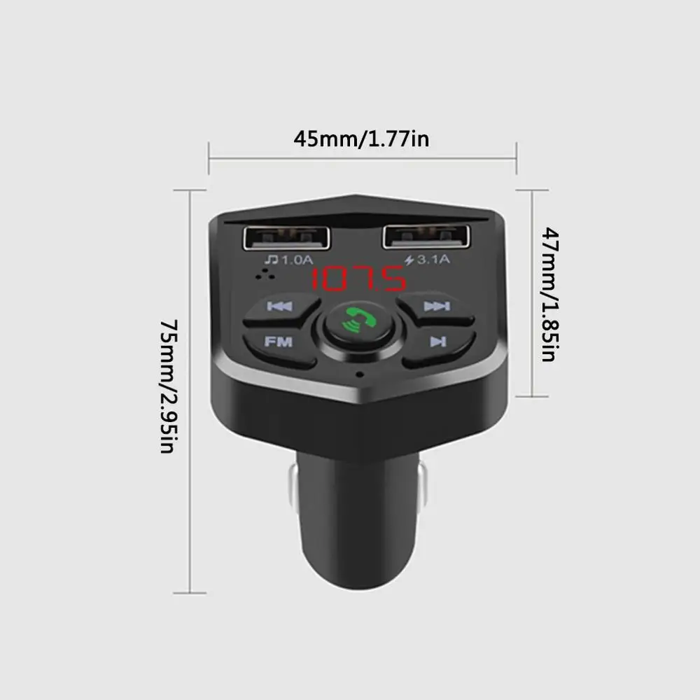 Универсальные автоаксессуары водонепроницаемый автомобильный mp3 плеер большой