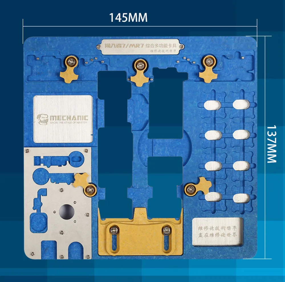 Держатель материнской платы MECHANIC для iPhone A7 A8 A9 A10 A11 A12 NAND PCIE|Наборы