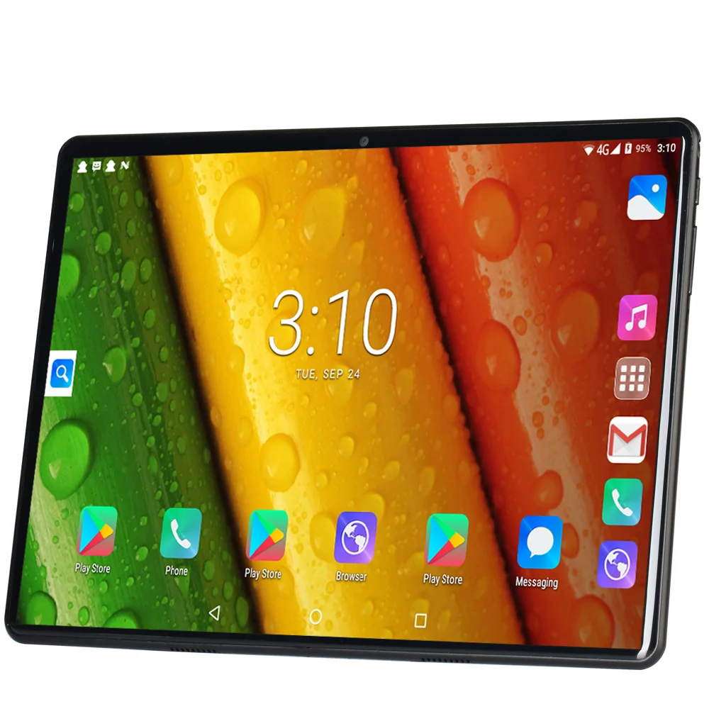 BDF планшет 10 дюймов 3G/4G LTE телефон SIM планшеты ПК Android 9,0 Google Play десять ядер 8 ГБ/128 ГБ ips планшет 7 8 9 10 металлический планшетный ПК