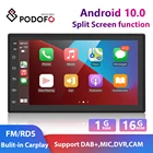 Автомагнитола Podofo, 2 Din, Android 10,0, GPS, 7 дюймов