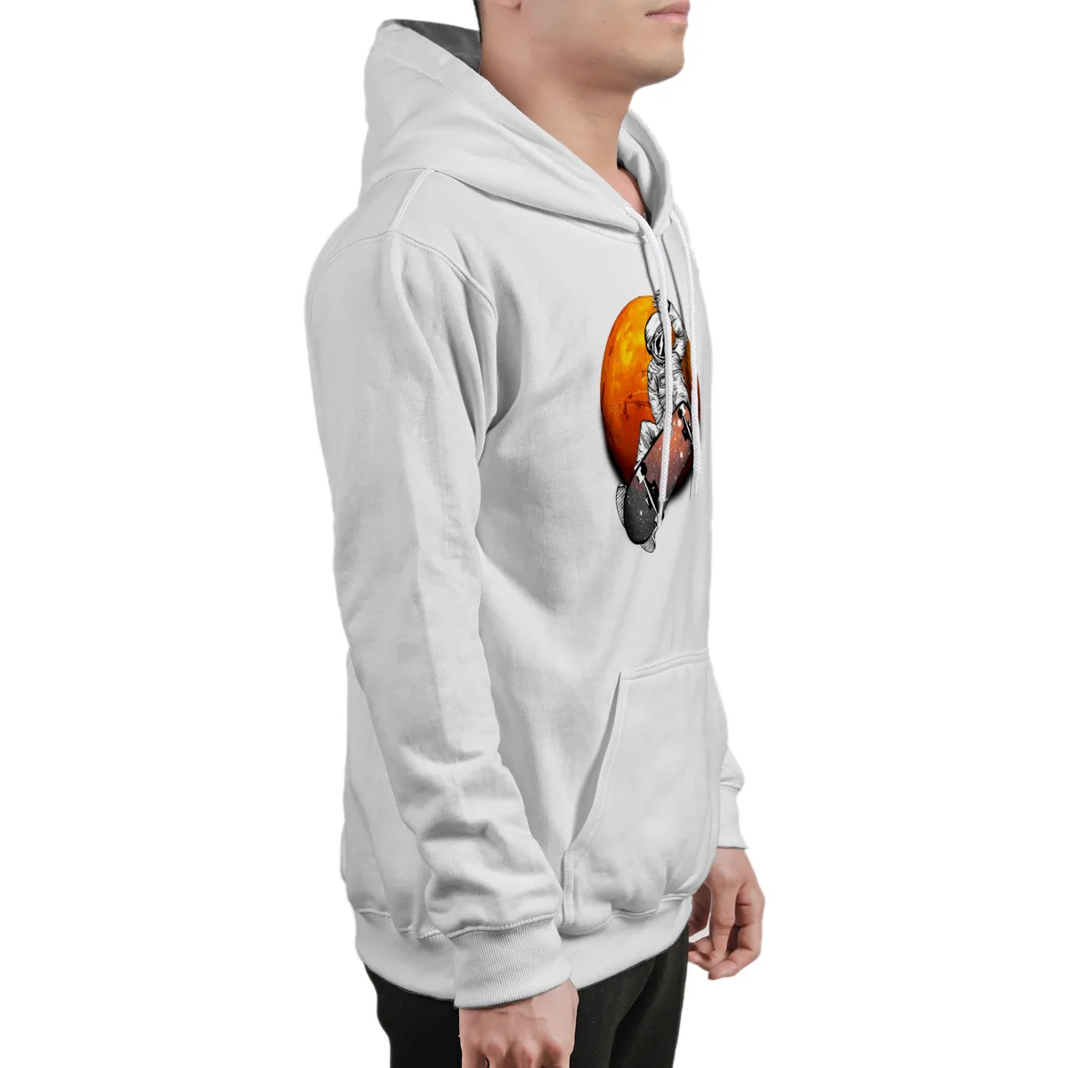 

Men's Hoodie Astronaut moonFashion Funny Groot Streetwear Hood Mens Clothes 37486