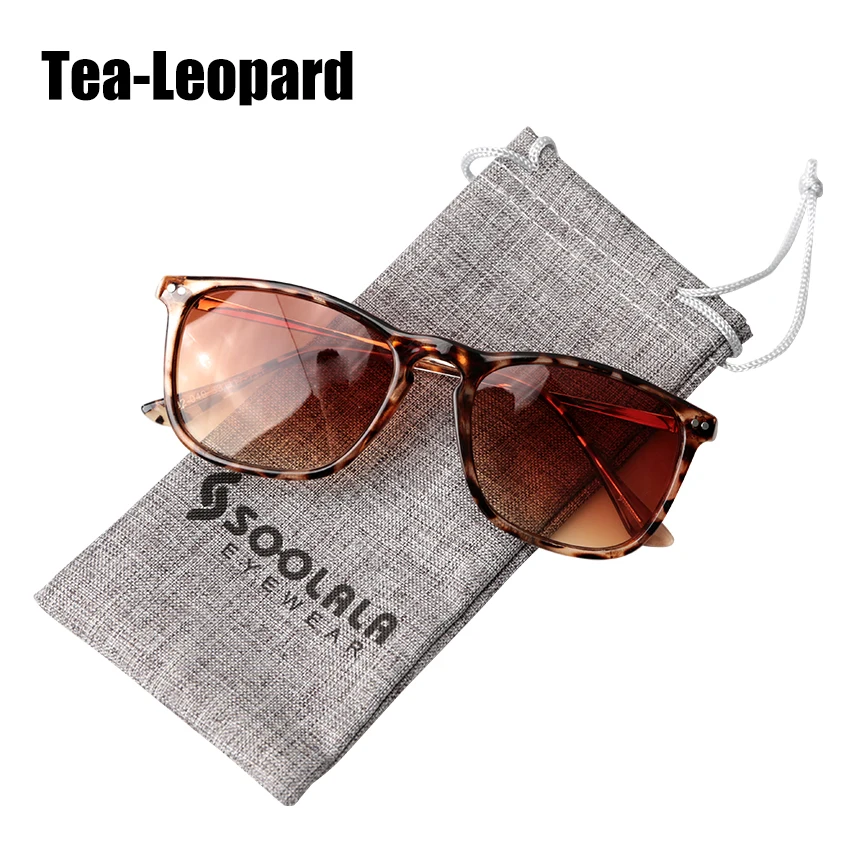 Leo w Tea Len SOOLALA, большие размеры, женские, мужские, полная оправа, стекло для чтения, большие, прозрачные линзы, оправа для глаз, стекло для чтения+ 0,5, 1,5, 2,5, 4,0 - Цвет оправы: Leo w Tea Len