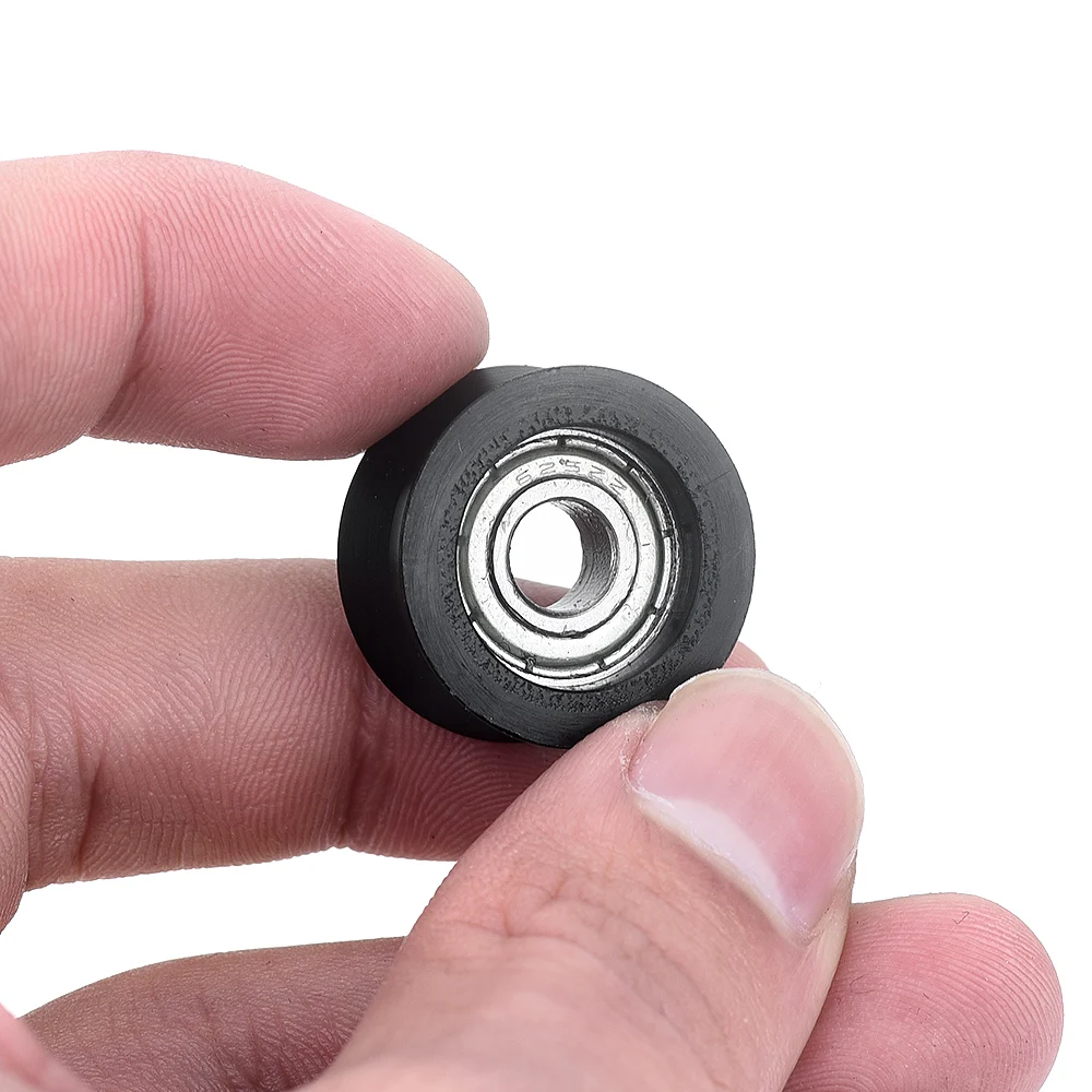 

10pcs Sealed Guide Track Deep V Groove Pulley Rail Ball Bearing 6x21x10mm