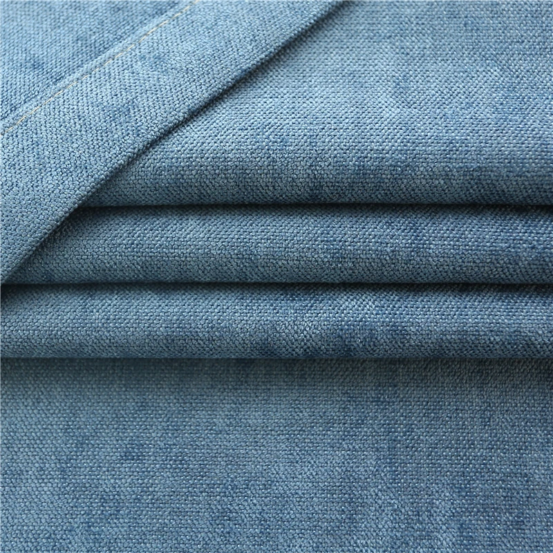 Роскошные синие шторы для гостиной высококачественные с вышивкой спальни