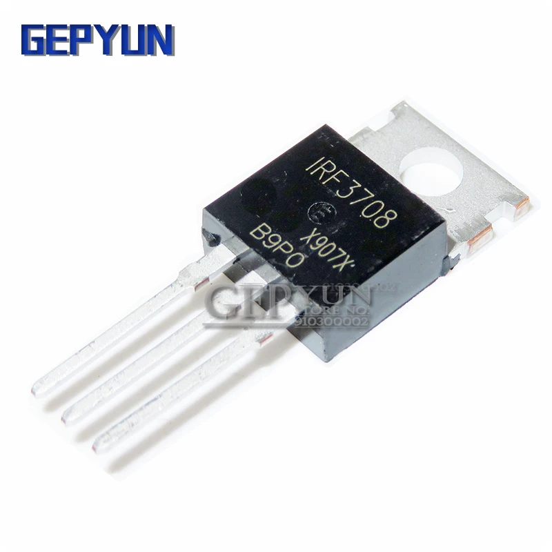 

Контроллер Gepyun IRF3708 TO-220, 30 в, 62 А, 10 шт.