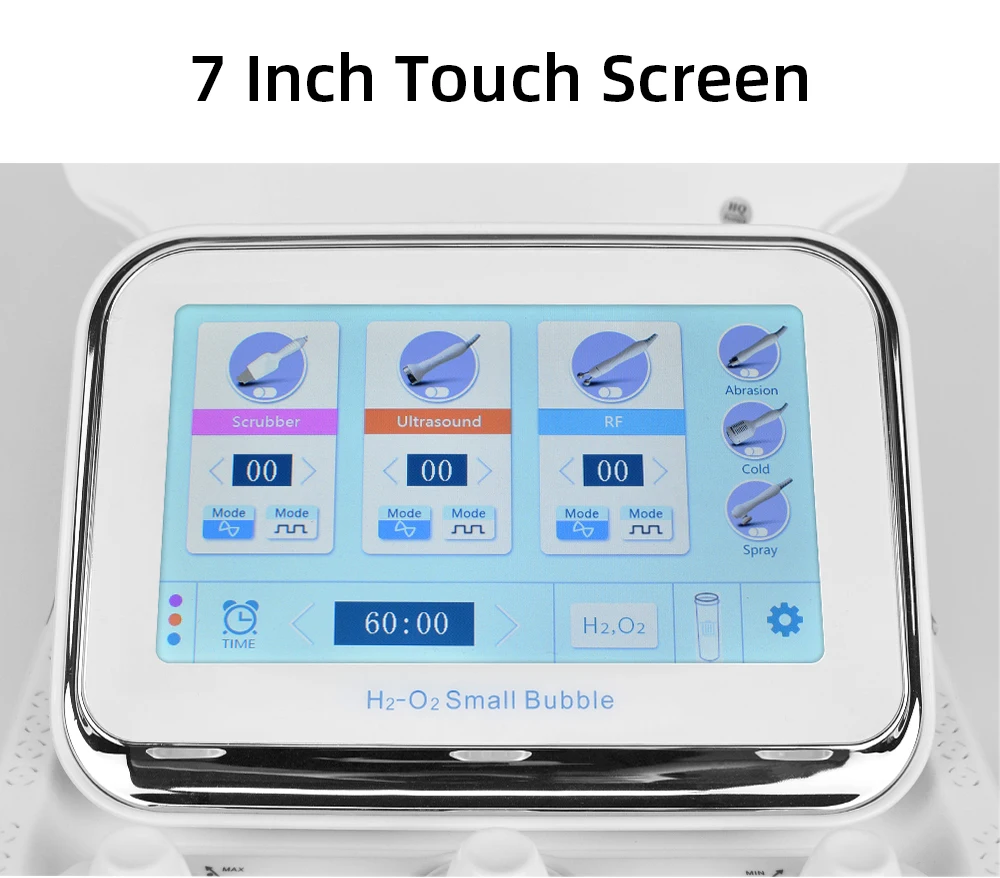 Многофункциональная гидро-дермабразия для лица/Алмазная Гидра Микродермабразия