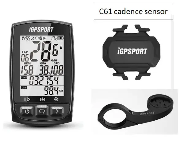I gps порт IGS50E gps велосипедный компьютер беспроводной IPX7 водонепроницаемый велосипедный Цифровой Секундомер Велосипедный Спидометр ANT+ Bluetooth 4,0 - Цвет: Group5