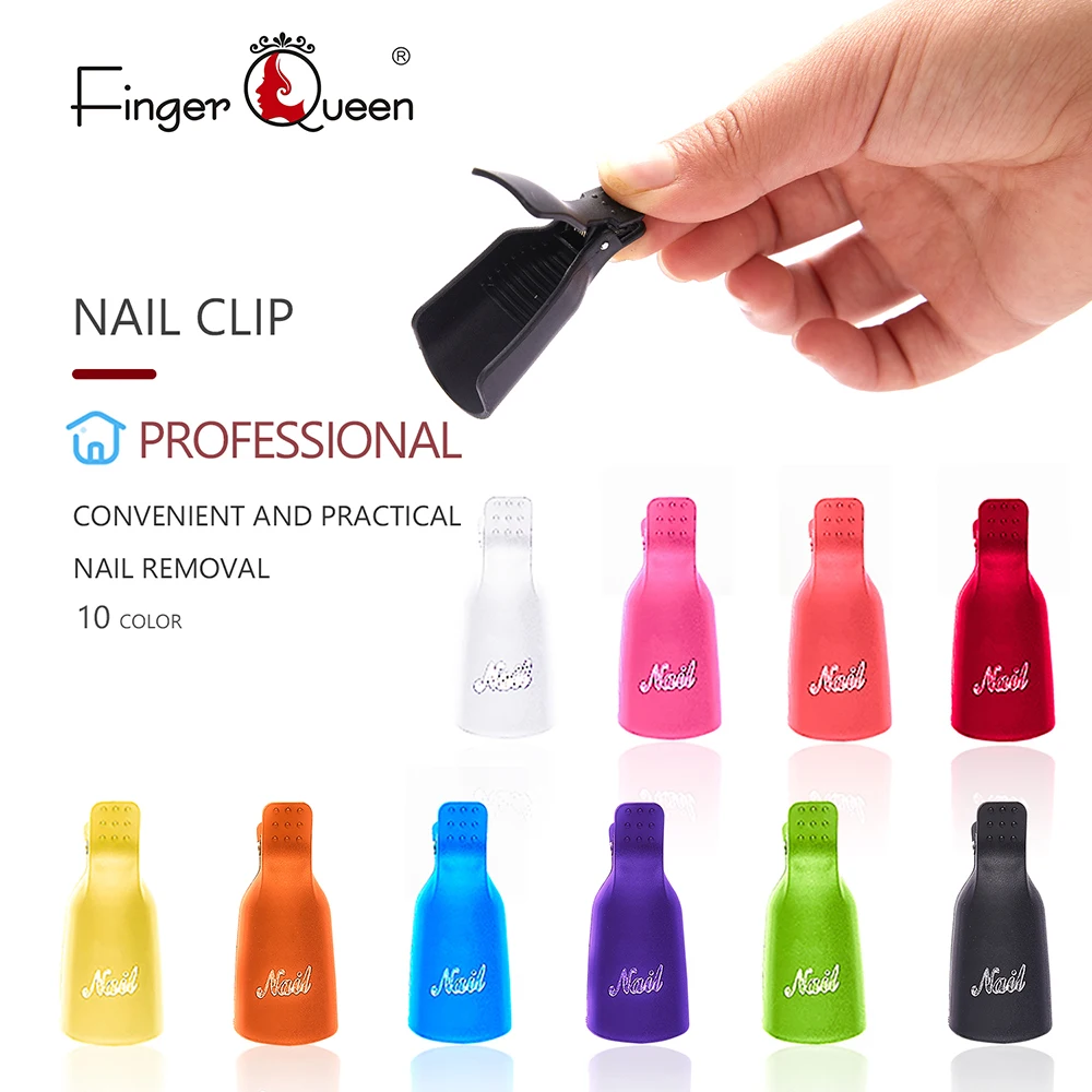 

10pcs Remover Gel Polish Degreaser Polish Remove Gel Nail Polish Clips Caps Nail Cleaner Gel Nail Remover Manicure Tools W-F-004