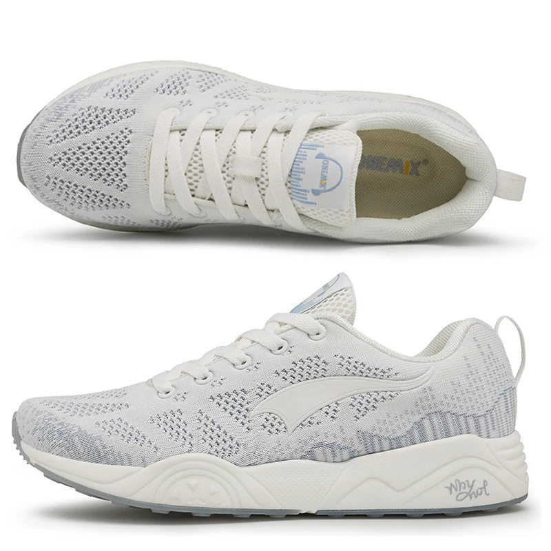 Кроссовки ONEMIX мужские светильник кие дышащие уличные на шнуровке для бега и