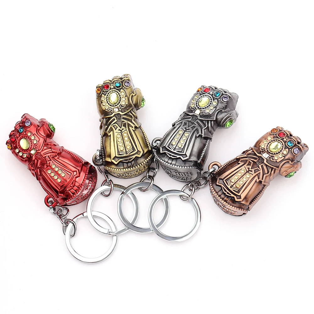 Кепка тайн брелок с героями Marvel кольцо Мстители брелок для ключей Thanos Infinity Gauntlet брелки Кепка брелок для женщин металл