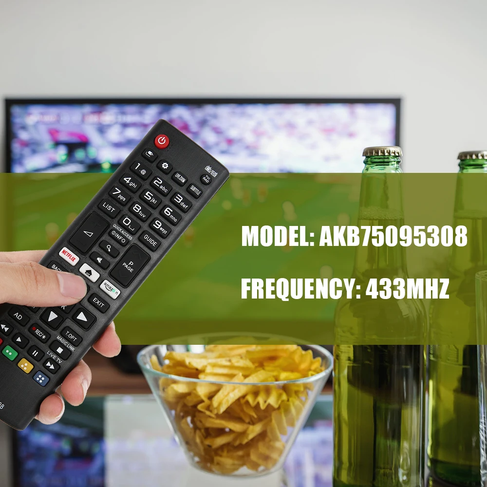 Универсальный пульт дистанционного управления AKB75095308 для LG TV 43UJ6309 49UJ6309 60UJ6309 65UJ6309