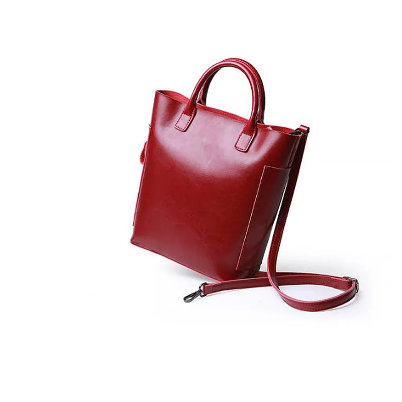 Дизайнерская Женская сумка модная женская из натуральной кожи винтажная через