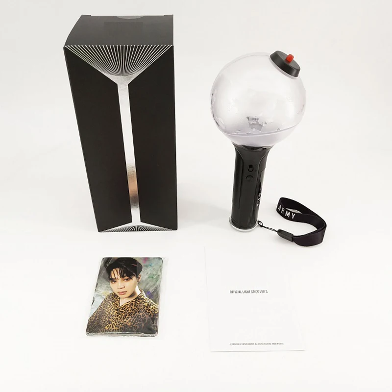 Kpop ARMY Bomb 3 Световая палка Ver3 вентиляторы освещение концертов вверх Лампа