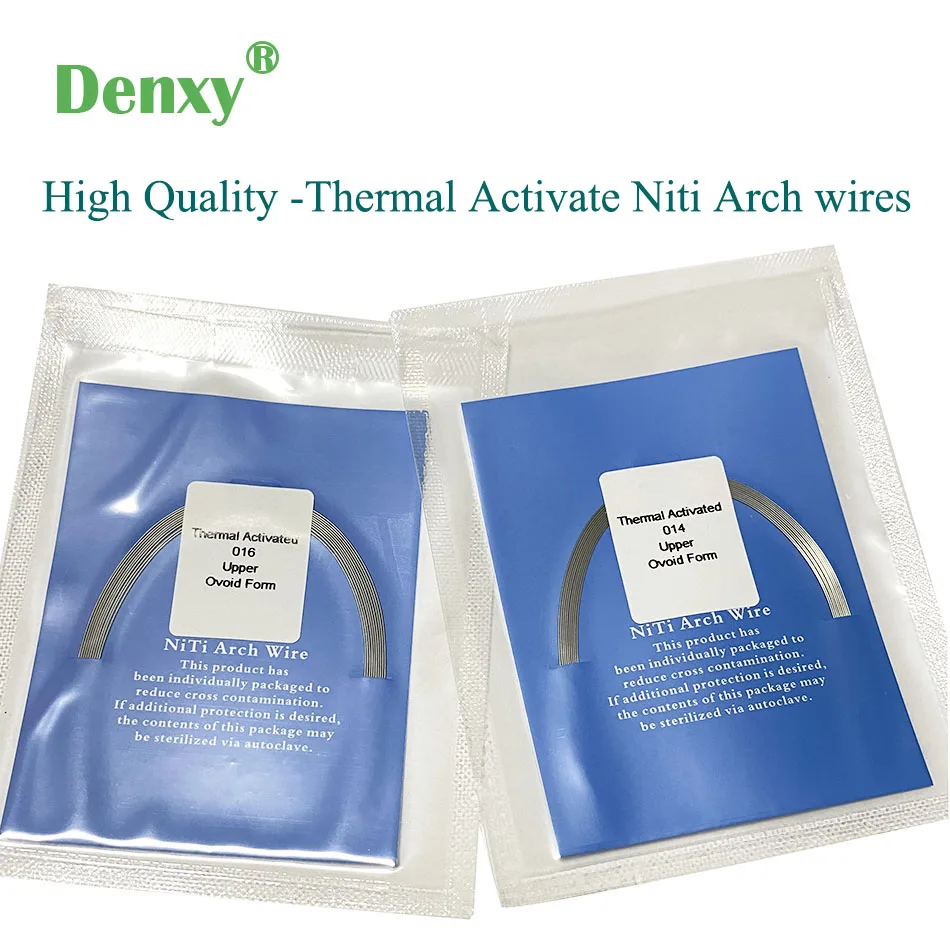 Стоматологические 50 шт. высококачественные Ортодонтические супер эластичные Niti