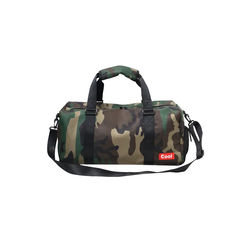 

Youth sports fitness bag female dry and wet separation large capacity portable travel bag men's camouflage shoulder bag