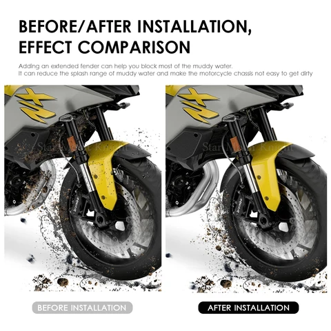 Для BMW F900XR F 900 XR 2020-удлинитель заднего крыла переднего брызговика мотоцикла